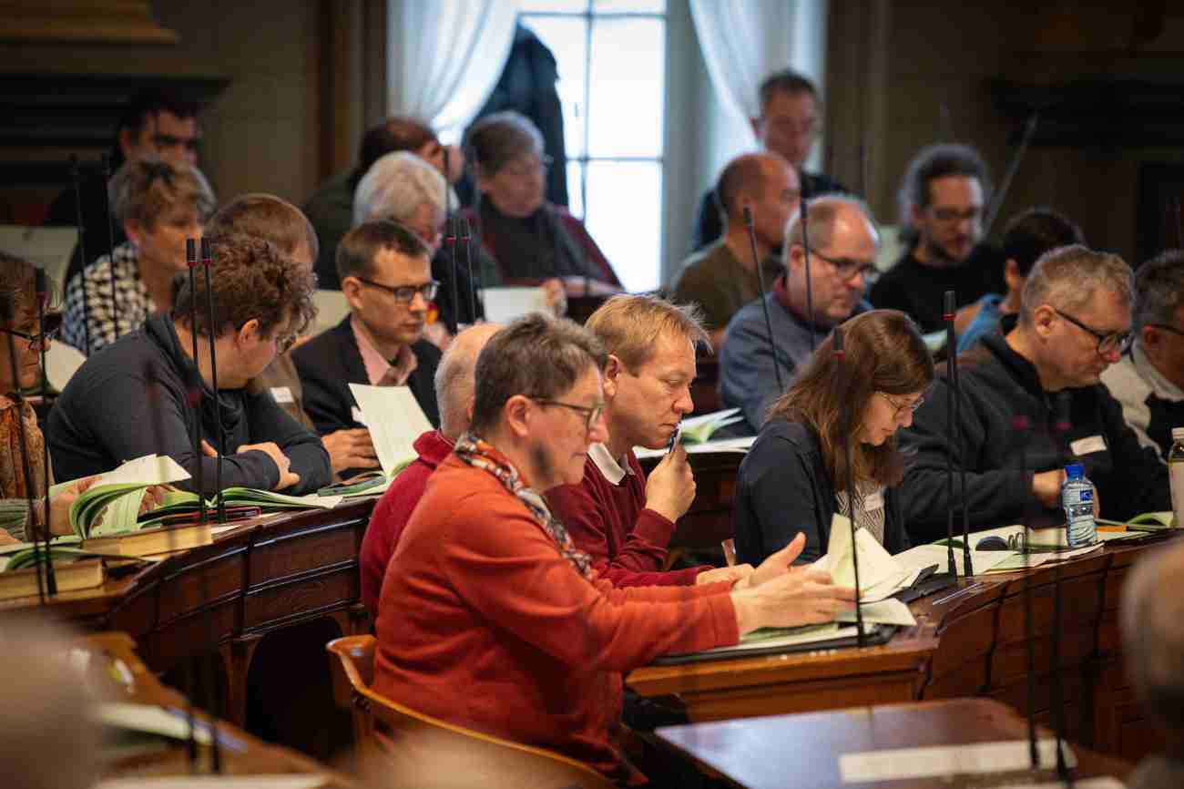 Die Synodalen stimmten in erster Lesung der Revision des Finanzausgleichs zu. Foto: Andreas Ackermann