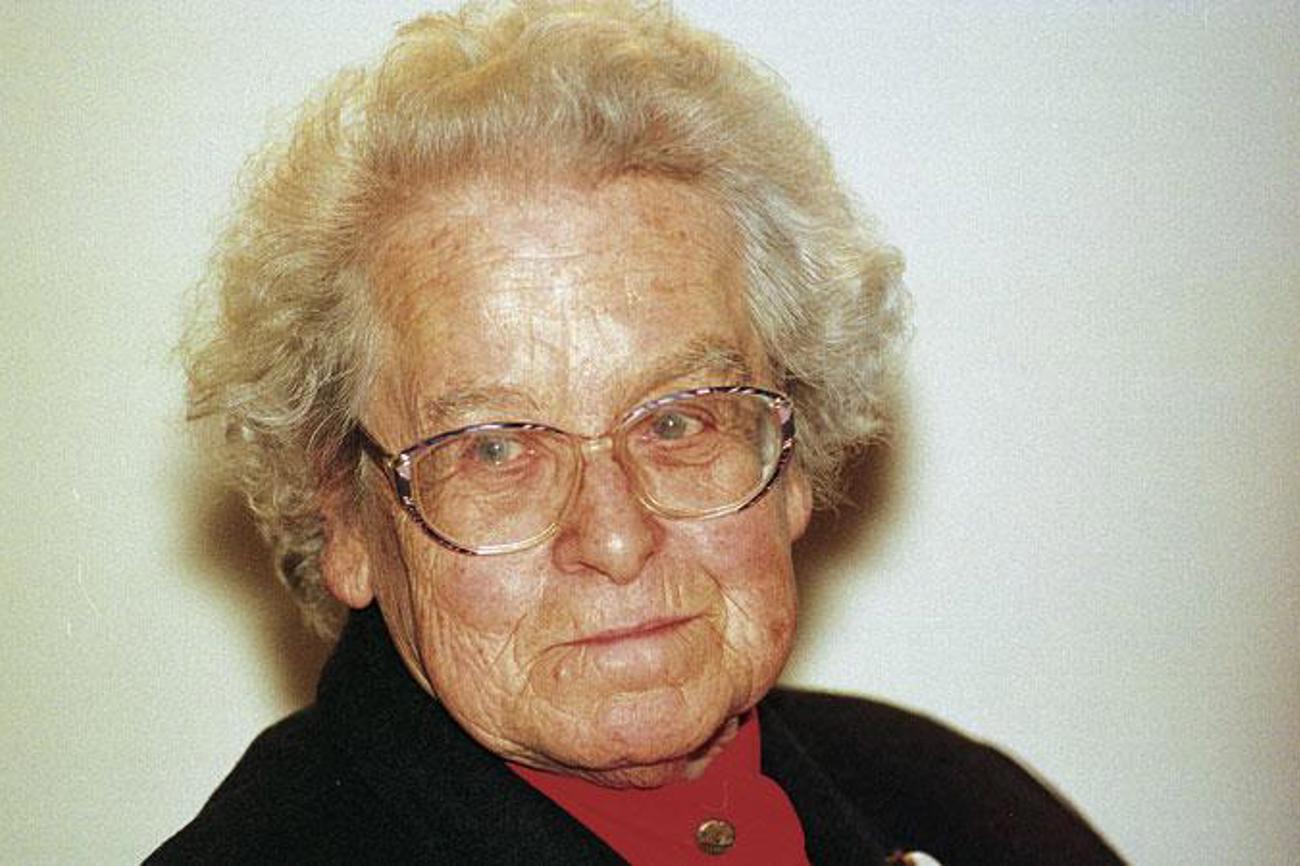 Marga Bührig (1915–2002) gründete den Evangelischen Frauenbund mit und war die erste Vertreterin der Schweiz im Präsidium des Ökumenischen Rates der Kirchen. | epd-Bild